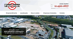 Desktop Screenshot of fazgran.com.br