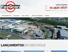 Tablet Screenshot of fazgran.com.br